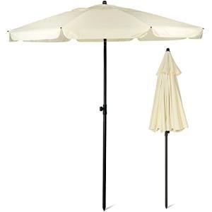 2M Ivory Beach Umbrella with UV Protection