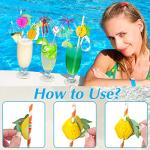 80pcs Cocktail Accessories Pack for Summer Parties
