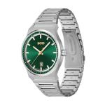 BOSS Candor Men's Quartz Watch with Silver Bracelet