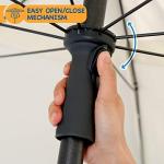 2M Ivory Beach Umbrella with UV Protection