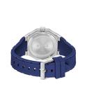HUGO Men's Quartz Skeleton Watch with Blue Bracelet