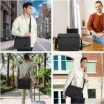 Men's Canvas Shoulder Bag for Work and Travel