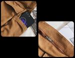 HUALEENA Large Green Canvas Crossbody Bag