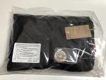 Large Denim Messenger Bag for Women - Black