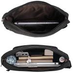 JAKAGO Black Canvas Messenger Bag for All Occasions