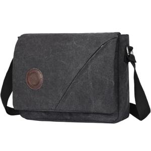 Eshow Men's Canvas Laptop Messenger Bag 14 Inch