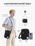 Lightweight Anti-Theft RFID Messenger Crossbody Bag