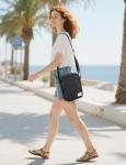 Lightweight Anti-Theft RFID Messenger Crossbody Bag