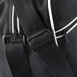 Retro Black and White Shoulder Bag by Bagbase
