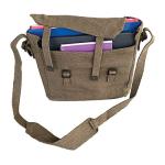 Vintage Military Style Canvas Messenger Bag