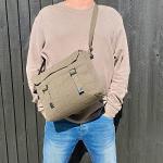 Vintage Military Style Canvas Messenger Bag
