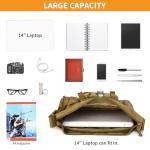 Tactical Crossbody Laptop Messenger Bag for Travel