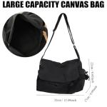 Stylish Canvas Messenger Bag for All Occasions