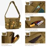 Tactical Crossbody Laptop Messenger Bag for Travel
