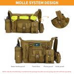 Tactical Crossbody Laptop Messenger Bag for Travel