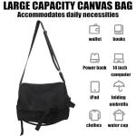 Stylish Canvas Messenger Bag for All Occasions