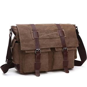 Men’s Vintage Military Canvas Shoulder Bag