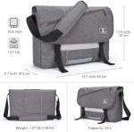 OIWAS Waterproof Messenger Bag for Men