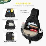 Anti-Theft RFID Sling Backpack for Travel