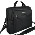 Amazon Basics Compact Laptop Shoulder Bag - Black