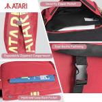 Crimson Red Japanese Logo Messenger Bag
