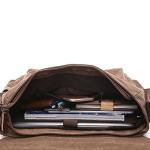 Men’s Vintage Military Canvas Shoulder Bag