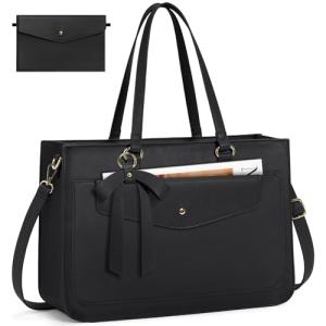 Stylish 15.6-Inch Laptop Tote Bag for Women