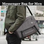 OIWAS Waterproof Messenger Bag for Men