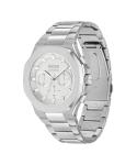 BOSS Men's Silver Stainless Steel Chronograph Watch