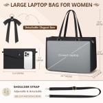 Stylish 15.6-Inch Laptop Tote Bag for Women