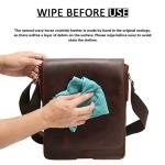 Leathario Vintage Leather Crossbody Bag for Men