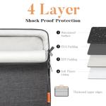 Lightweight Water-Repellent Laptop Shoulder Bag