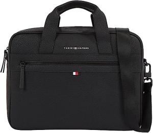 Tommy Hilfiger Black Laptop Bag for Men