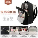 Stylish LOVEVOOK Women's Laptop Backpack with USB Port
