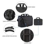 Water-Resistant 17.3-Inch Laptop Bag for Work