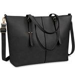 Large NUBILY Leather Tote Bag for Women