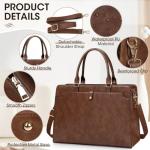 Stylish Water-Resistant Laptop Tote for Women