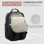 Stylish LOVEVOOK Women's Laptop Backpack with USB Port