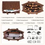 Stylish Water-Resistant Laptop Tote for Women