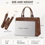 Stylish Water-Resistant Laptop Tote for Women