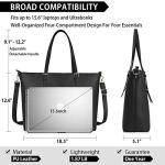 Large NUBILY Leather Tote Bag for Women