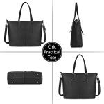 Large NUBILY Leather Tote Bag for Women