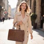 Stylish Water-Resistant Laptop Tote for Women