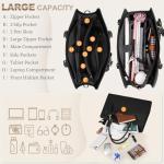 Stylish Black Laptop Tote Bag for Women