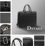 Genuine Leather Laptop Briefcase for Men