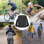 Men's Small Crossbody Bag with Adjustable Straps