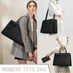 Stylish Black Laptop Tote Bag for Women