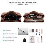 Stylish Brown Laptop Tote Bag for Women