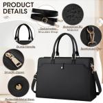 Stylish Water-Resistant Laptop Tote Bag for Women