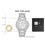 BOSS Men's Silver Stainless Steel Chronograph Watch